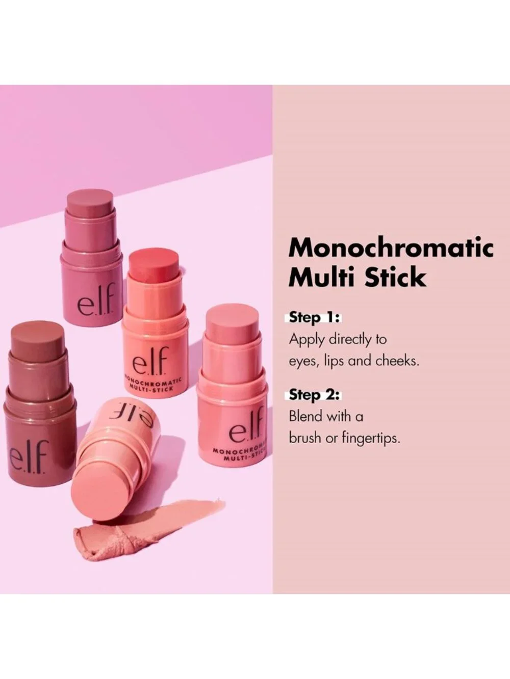 Monochromatic Multi Stick - Creamy, Lightweight, Versatile Makeup, Shimmering